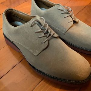 Bass Tan Suede Dress Shoes - Mens